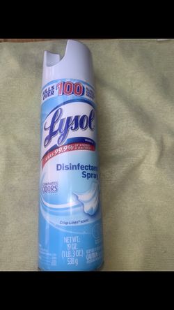 Lysol available 19.oz 12 .5 oz ask price