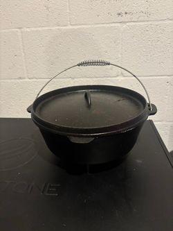 Cast Iron Dutch Oven with Lid and Handle
