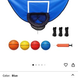 Trampoline Basket Ball Hoop 