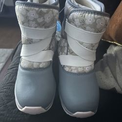 Girls Carters Light Up Snow Boots