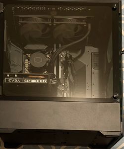 Gaming Pc + Keyboard + Monitor