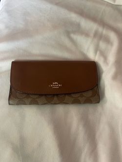 vintage coach wallet with zipper