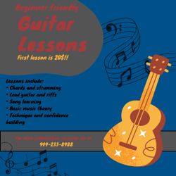 Guitar Lessons!!