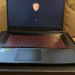 MSI GF63 Thin 10SCXR Gaming Laptop – $350 OBO