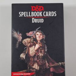Gale Force 9 Dungeons & Dragons: Druid Spellbook Cards 