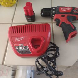 Drill, Charger And Battery 