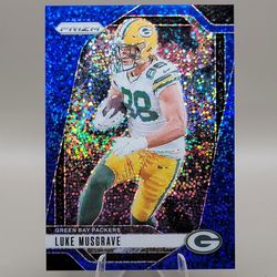 2024 Prizm Luke Musgrave Blue Sparkle /96