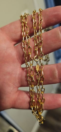 Grosse 27 Germany Gold Plated Vintage Necklace