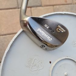 Used RH Cleveland CG15 Zip Grooves Wedge 60*-08 Wedge Flex Steel Golf Club great shape