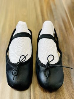 Kids Ballet Shoes Size 12 Black