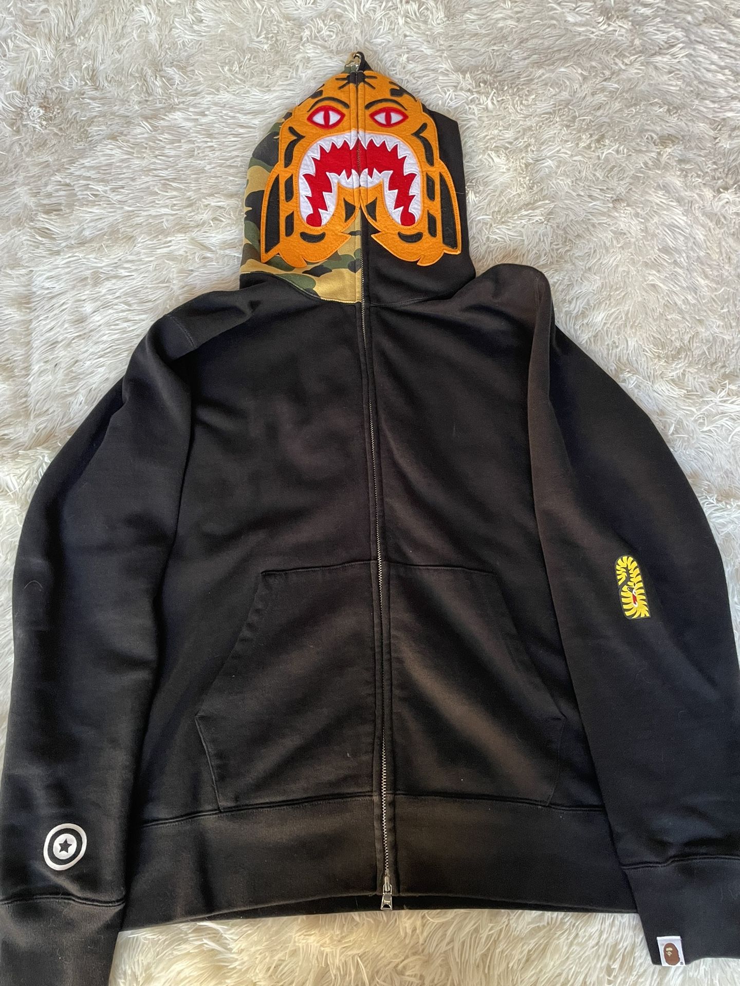 Tiger Shark Bape Zip Up.