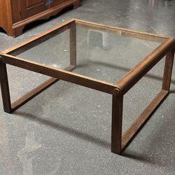 Antique Glass Table