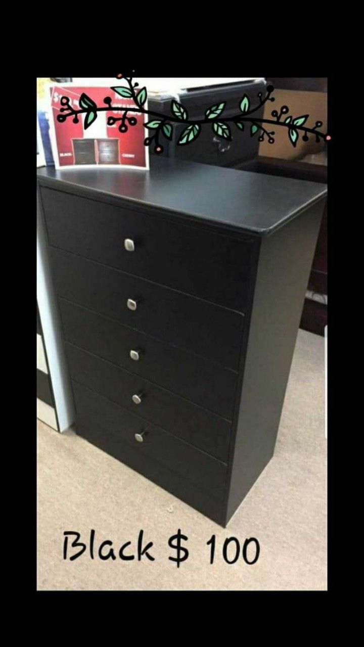 Black Dresser New $139