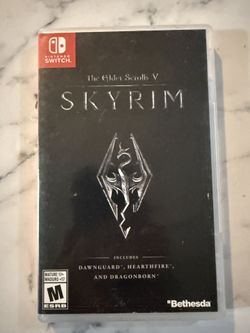 Skyrim Elder Scrolls V Nintendo Switch