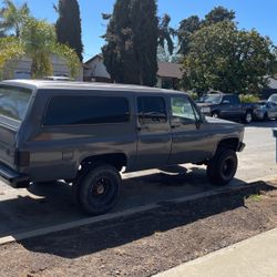 4x4 Squarebody Crewcab Rare CHEVY CHEVROLET 1986