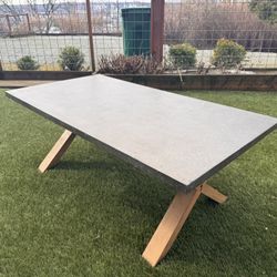 Aluminum Wrapped Coffee Table