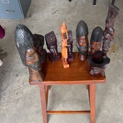 Wooden Hand Made Africain Art 