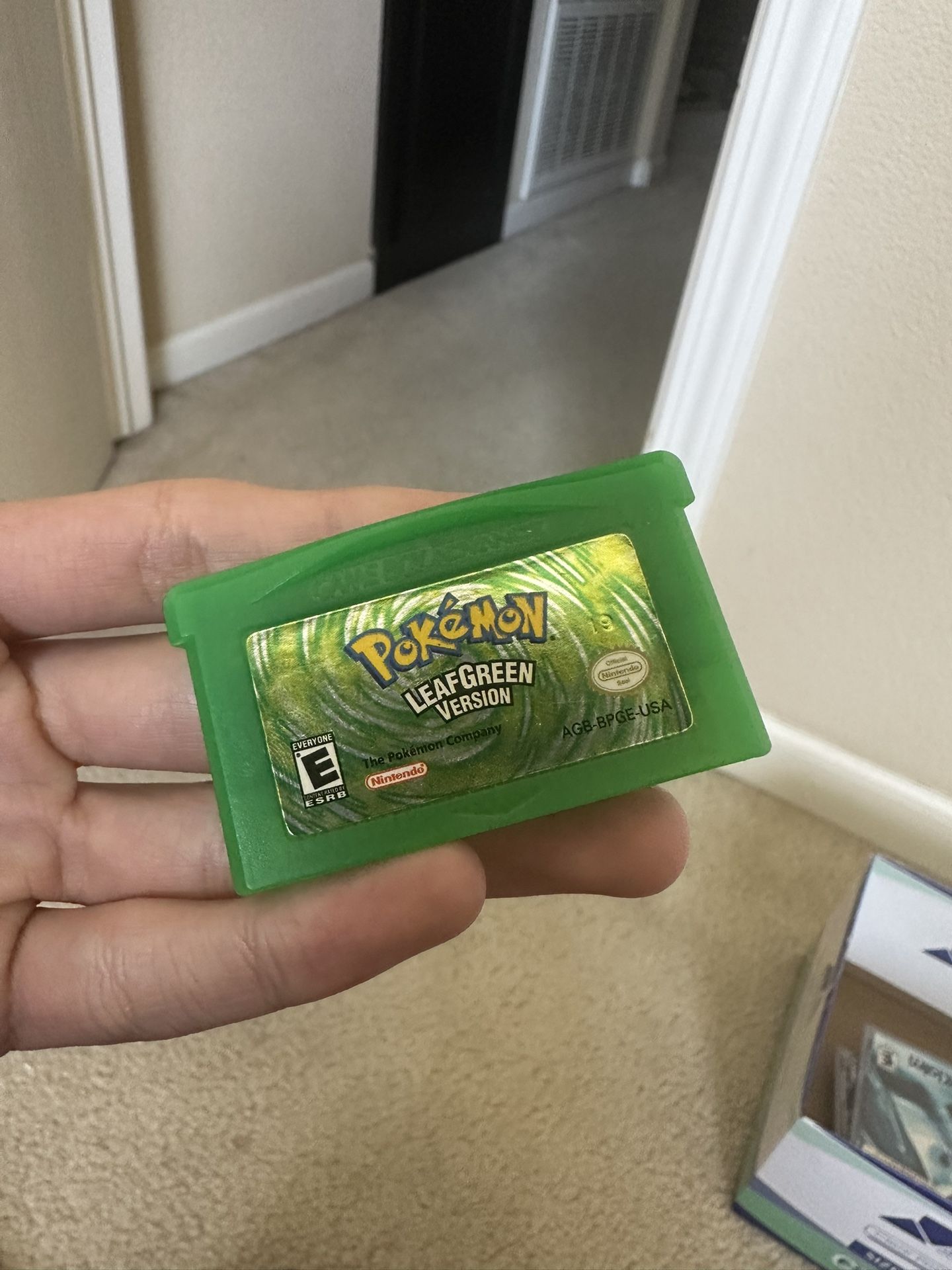 Pokemon Leaf green Authentic GBA