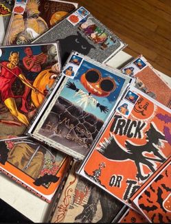 My handmade Halloween cards, 2026