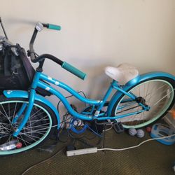 Blue Cruiser Bike