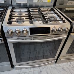 Samsung Gas Stove Stainless Steel