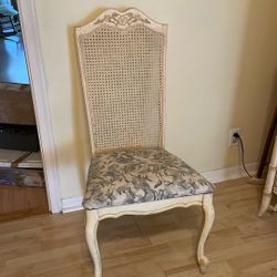 Wood And Ratan  Chair Tariff Free
