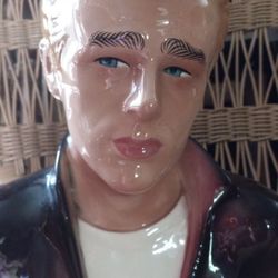 Legendary James Dean 1987 15' Ceramic Bust