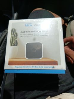 Blink Indoor (3rd Gen) battery-powered security camera.