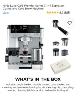 Ninja Automatic expresso maker 3in1