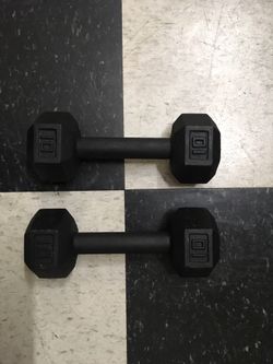 (2) 10 lb Dumbells