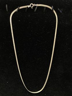 Silver 18 Inches Chain