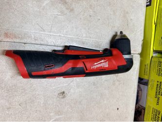Milwaukee TOOL ONLY  M12 12V Lithium-Ion Cordless 3/8 in. Right Angle Drill $85