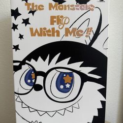 Pop Mart The Monsters Flip With Me Labubu Large Vinyl Plush Doll