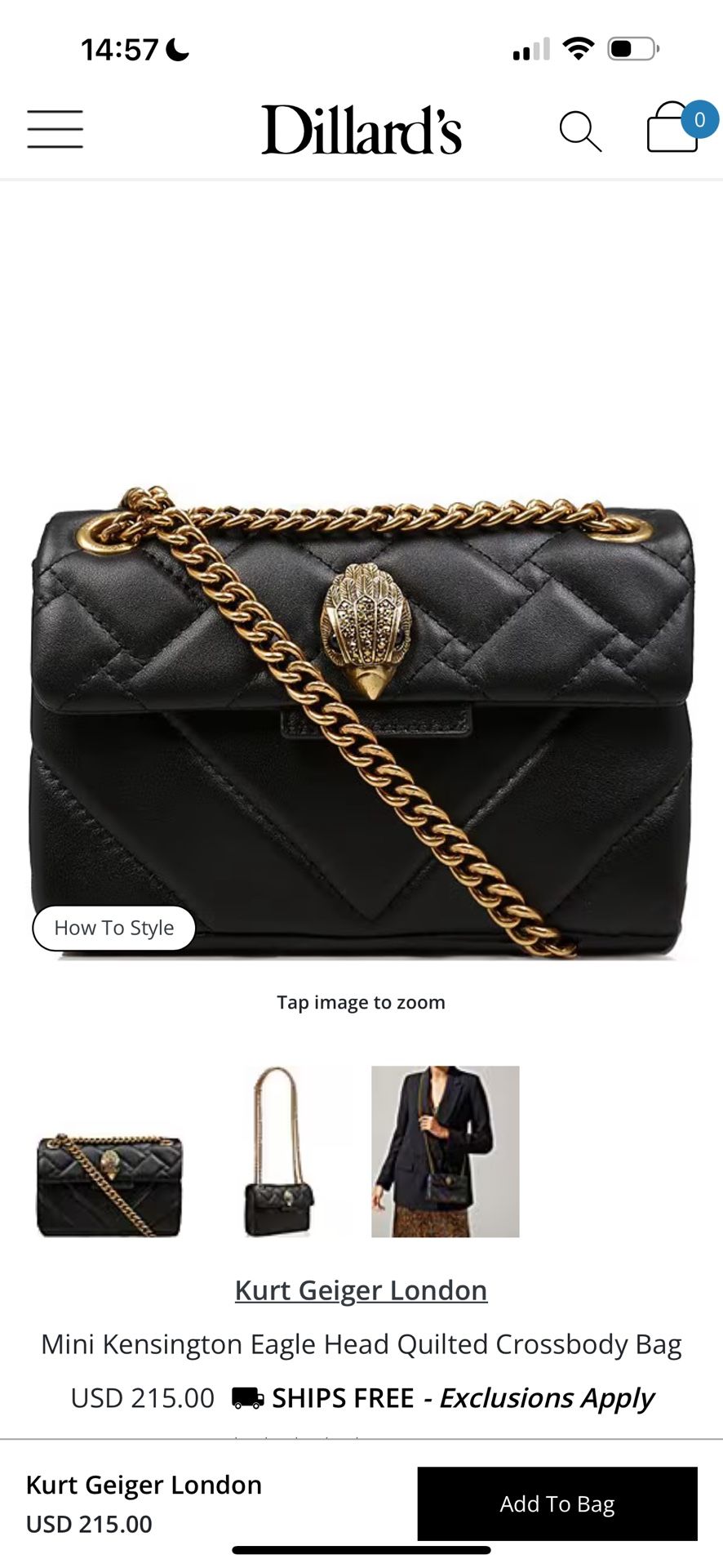MINI KENSINGTON X BAG
