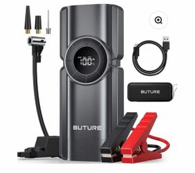 Buture Beta01 Palm-Sized Jump Starter with Air Compressor丨3500A Peak Power, Auto Shut-Off Inflation