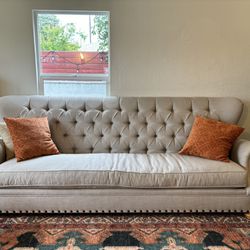 9ft Long Custom Couch With Single Cushion