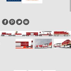 American Fire And Rescue Train Set