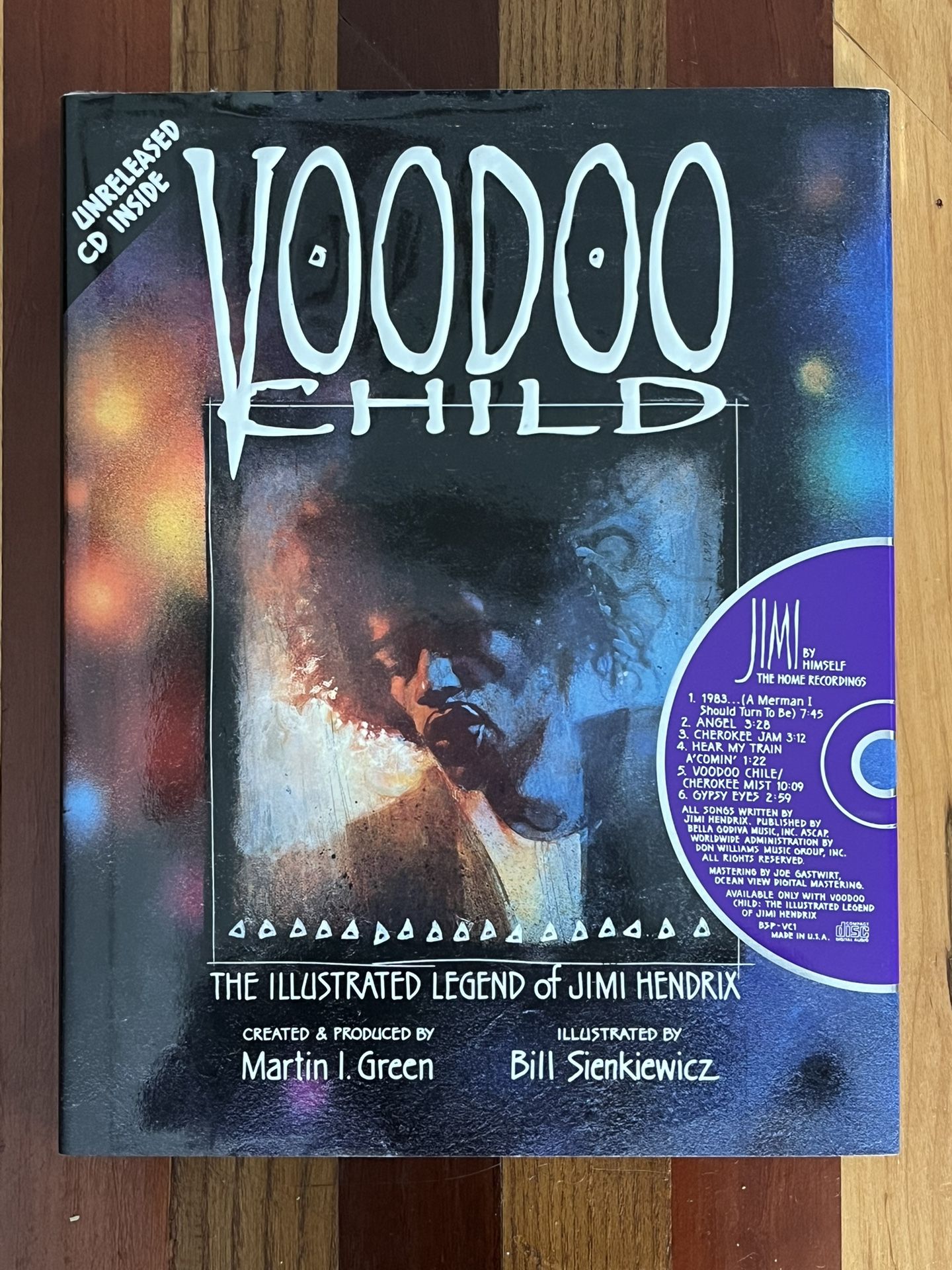Jimi Hendrix Book and CD