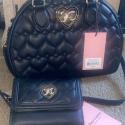 Juicy Couture Handbag And Wallet Set