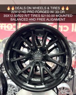22x12 HD PRO FORGED WHEELS ON SALE