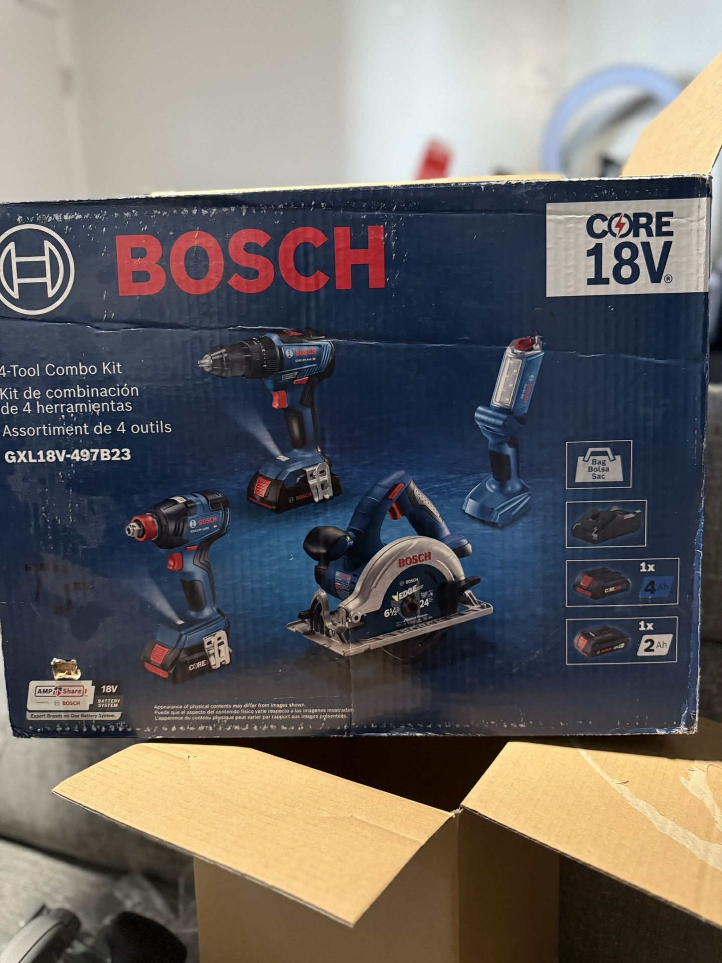 Bosch 4 Tool Combo Kit