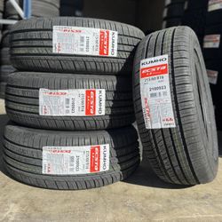 215/60/16 KUMHO Ecsta New Tires Installed AND Balanced Included 