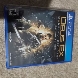 Deus Ex : Mankind Divided - PS4 - Like NEW
