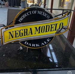 Negra Modelo Neon Sign