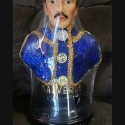 Jesus Malverde Bust Figurine Handmade 