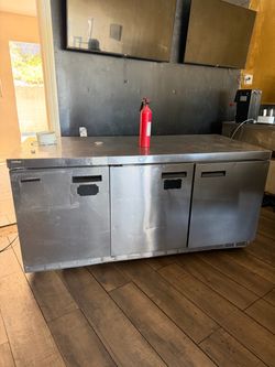 FREE Commercial 3 door fridge