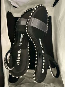 Alexander Wang Stud Nova Strap Sandals Size 38.5
