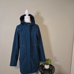 WIND RIVER teal (blue/green) medium womens winter jacket 