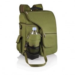 Picnic Time Turismo Insulated Backpack Cooler in Olive

