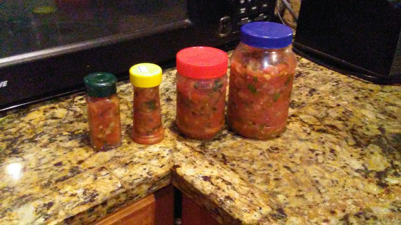 Delicious Homemade salsa